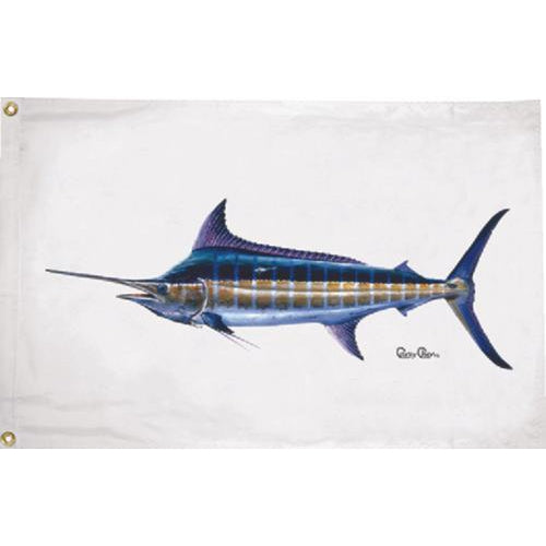 Taylor Made Qualifies for Free Shipping Taylor Made Carey Blue Marlin Flag 24" x 36" #1921