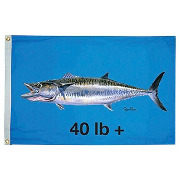 Taylor Made Not Qualified for Free Shipping Taylor Made Carey King Mackerel Flag 36" x 60" #1947