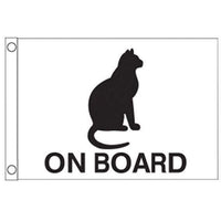 Taylor Made Not Qualified for Free Shipping Taylor Made Cat On Board Flag 12