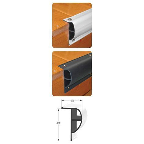 Taylor Made Qualifies for Free Shipping Taylor Made Dock Pro Dock Edge Standard P Shape White 10' Coil #45996