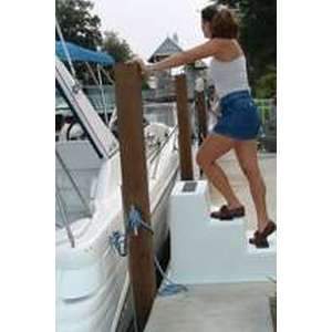 Taylor Made Oversized - Not Qualified for Free Shipping Taylor Made Dock Step Safe Double Tread White #47200