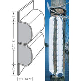 Taylor Made Qualifies for Free Shipping Taylor Made Fabric Post Bumper Small #DDB2.30