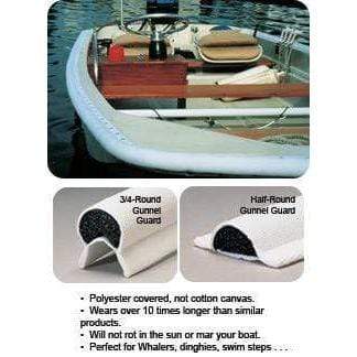 Taylor Made Oversized - Not Qualified for Free Shipping Taylor Made Gunnel Guard 1.25" x 3/4" Round 50' #GG1.253Q.50