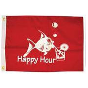Taylor Made Not Qualified for Free Shipping Taylor Made Happy Hour Flag 12" x 18" #5418