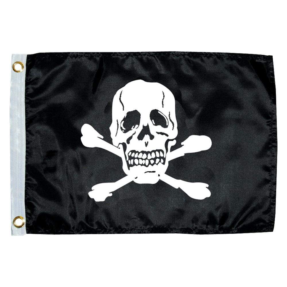 Taylor Made Qualifies for Free Shipping Taylor Made Jolly Roger Flag 12" x 18" #1818
