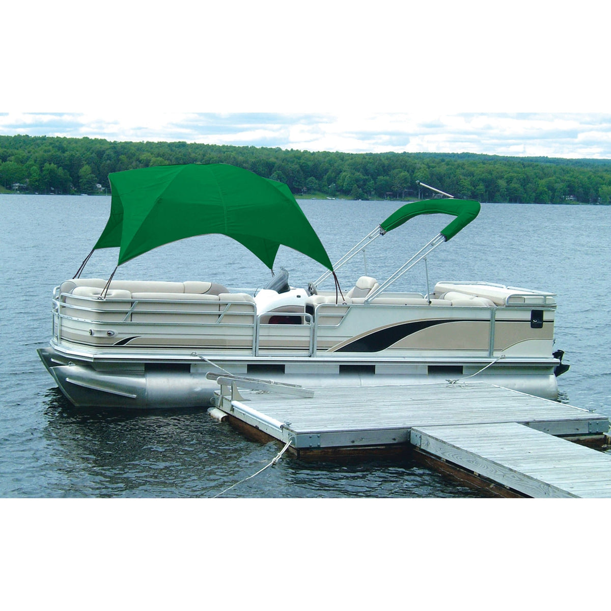Taylor Made Qualifies for Free Shipping Taylor Made Pontoon Gazebo Hunter Green #120030F