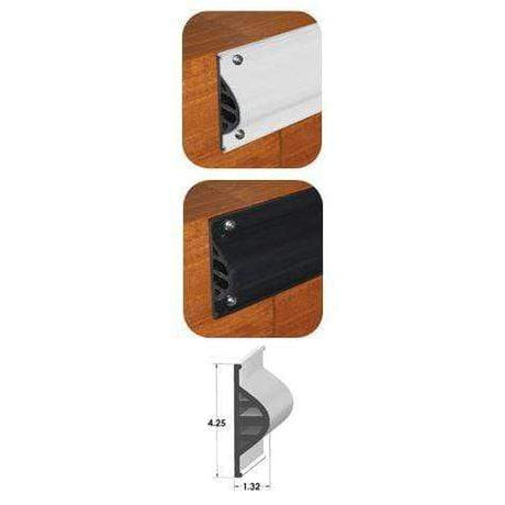 Taylor Made Not Qualified for Free Shipping Taylor Made Side Gard Black 10' Straight #45989