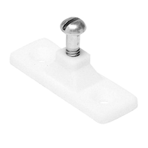 Taylor Made Side-Mount Deck Hinge for Bimini Boatop White #11722