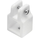 Taylor Made Square Tube Bimini Boatop Jaw Slide White #11830