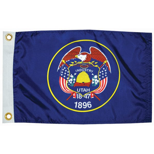 Taylor Made Not Qualified for Free Shipping Taylor Made Utah Flag 12" x 18" #93130