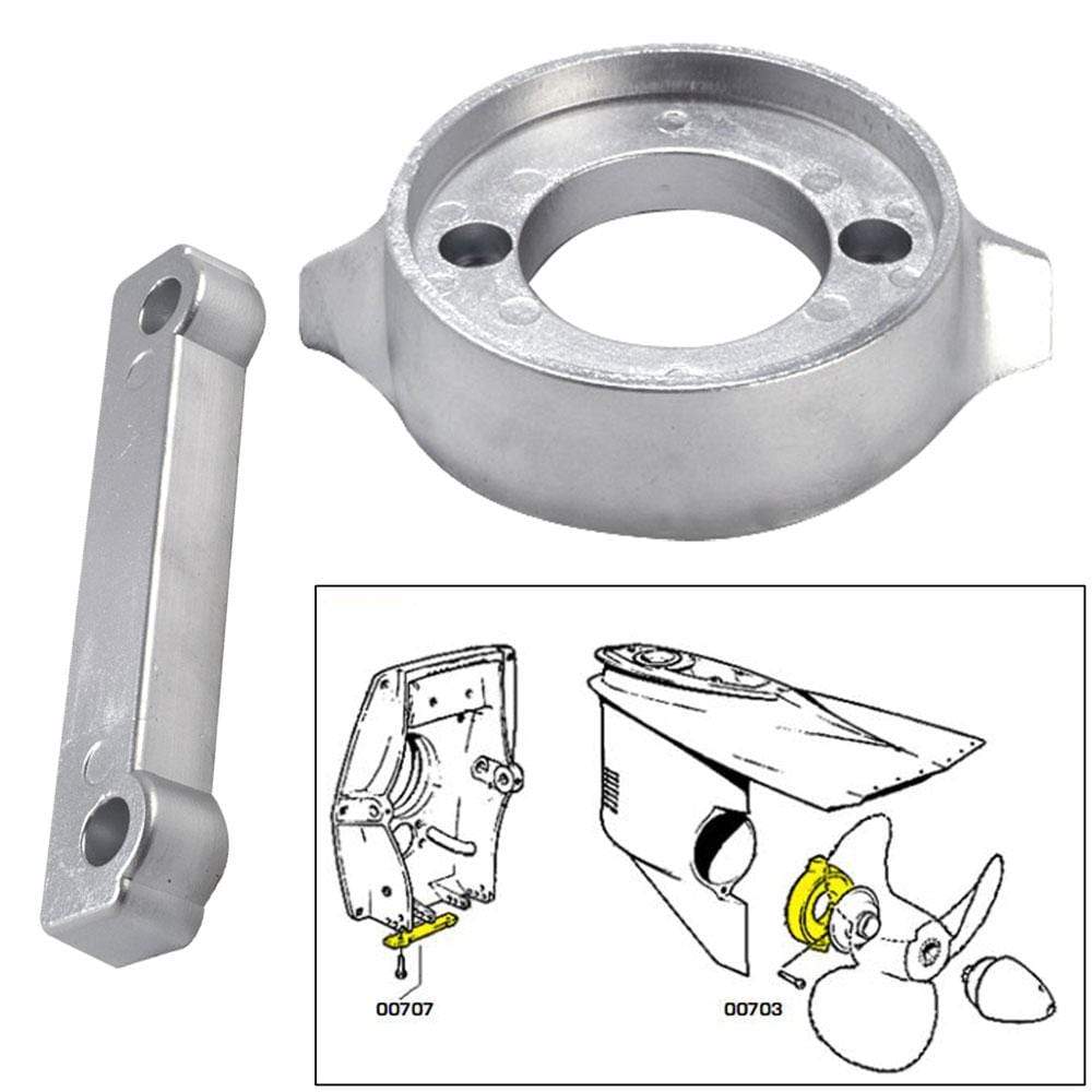 Tecnoseal Qualifies for Free Shipping Tecnoseal Anode Kit Volvo 280 with Hardware Zinc Polybag #20701