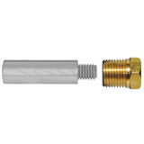Tecnoseal Qualifies for Free Shipping Tecnoseal E2 Pencil Zinc with Brass Cap 2" x 5/8" Dia #TEC-E2-C