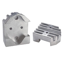 Tecnoseal Qualifies for Free Shipping Tecnoseal Gimbal Block Anode Zinc Finned Mercury #00806
