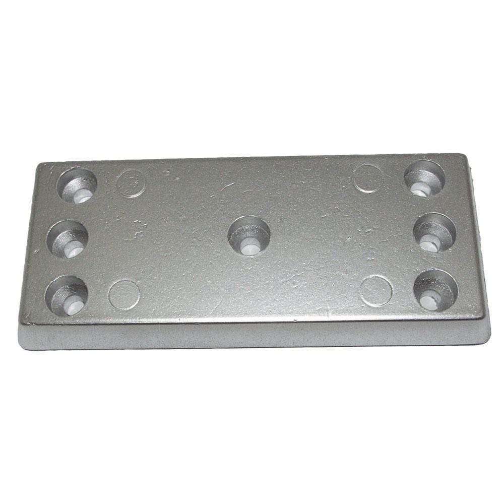 Tecnoseal Qualifies for Free Shipping Tecnoseal Hull Plate Anode Zinc 6-1/8" x 2-5/8" x 5/8" #TEC-30