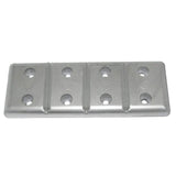 Tecnoseal Qualifies for Free Shipping Tecnoseal Hull Plate Anode Zinc 7-1/2" x 2-3/4" x 1/2" #TEC-40