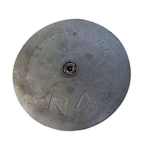 Tecnoseal Qualifies for Free Shipping Tecnoseal Rudder Anode Zinc 5" Diameter #R4