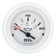 Teleflex Qualifies for Free Shipping Teleflex Arctic Series Oil Pressure Gauge 0-80 PSI Sender Req #68367P