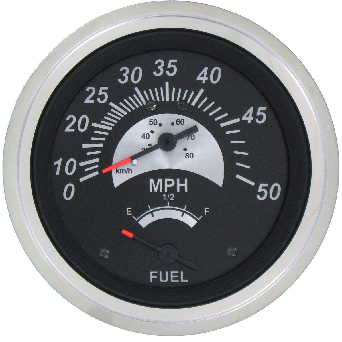 Teleflex Qualifies for Free Shipping Teleflex Black Sterling 50 MPH Speedo/Fuel #69073FP