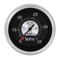 Teleflex Not Qualified for Free Shipping Teleflex Black Sterling Speedometer 35 MPH 3