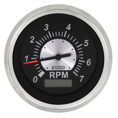 Teleflex Qualifies for Free Shipping Teleflex Black Sterling Tach LCD Hour Meter Outboard/4-Cyl #67364P
