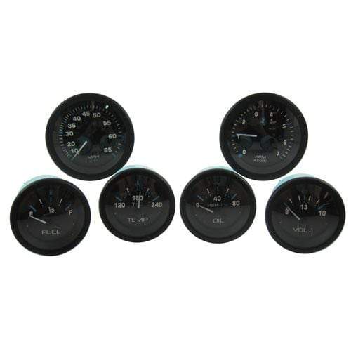 Teleflex Qualifies for Free Shipping Teleflex Eclipse Inboard-Outboard 6-Gauge Set #68413P