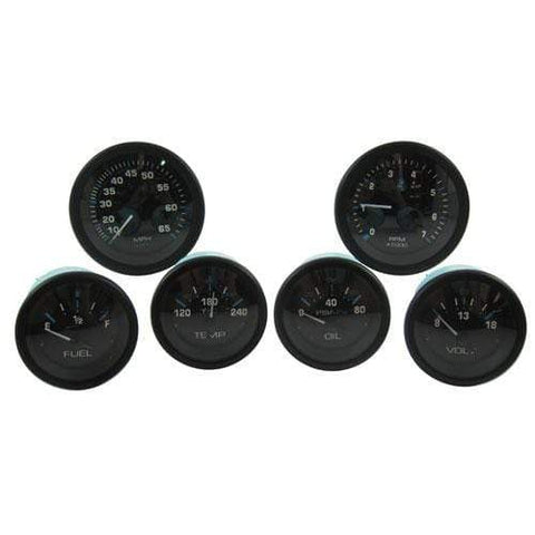 Teleflex Qualifies for Free Shipping Teleflex Eclipse Inboard-Outboard 6-Gauge Set #68413P