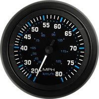 Teleflex Qualifies for Free Shipping Teleflex Eclipse Speedometer 80 MPH #68397P