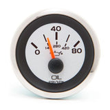 Teleflex Qualifies for Free Shipping Teleflex Oil Pressure Argent 0-80 PSI #65526P