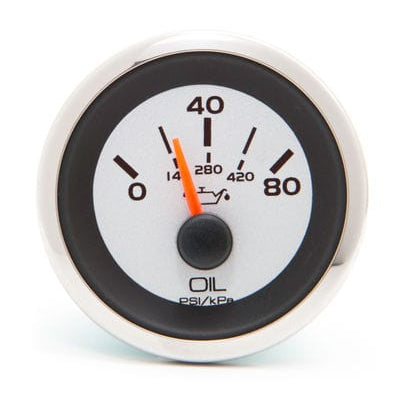 Teleflex Qualifies for Free Shipping Teleflex Oil Pressure Argent 0-80 PSI #65526P