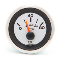 Teleflex Qualifies for Free Shipping Teleflex Oil Pressure Argent 0-80 PSI #65526P