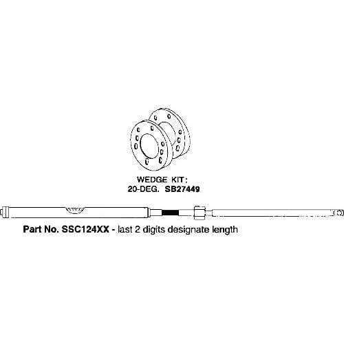 Teleflex Qualifies for Free Shipping Teleflex Rack Replacement Cable 9' #SSC12409