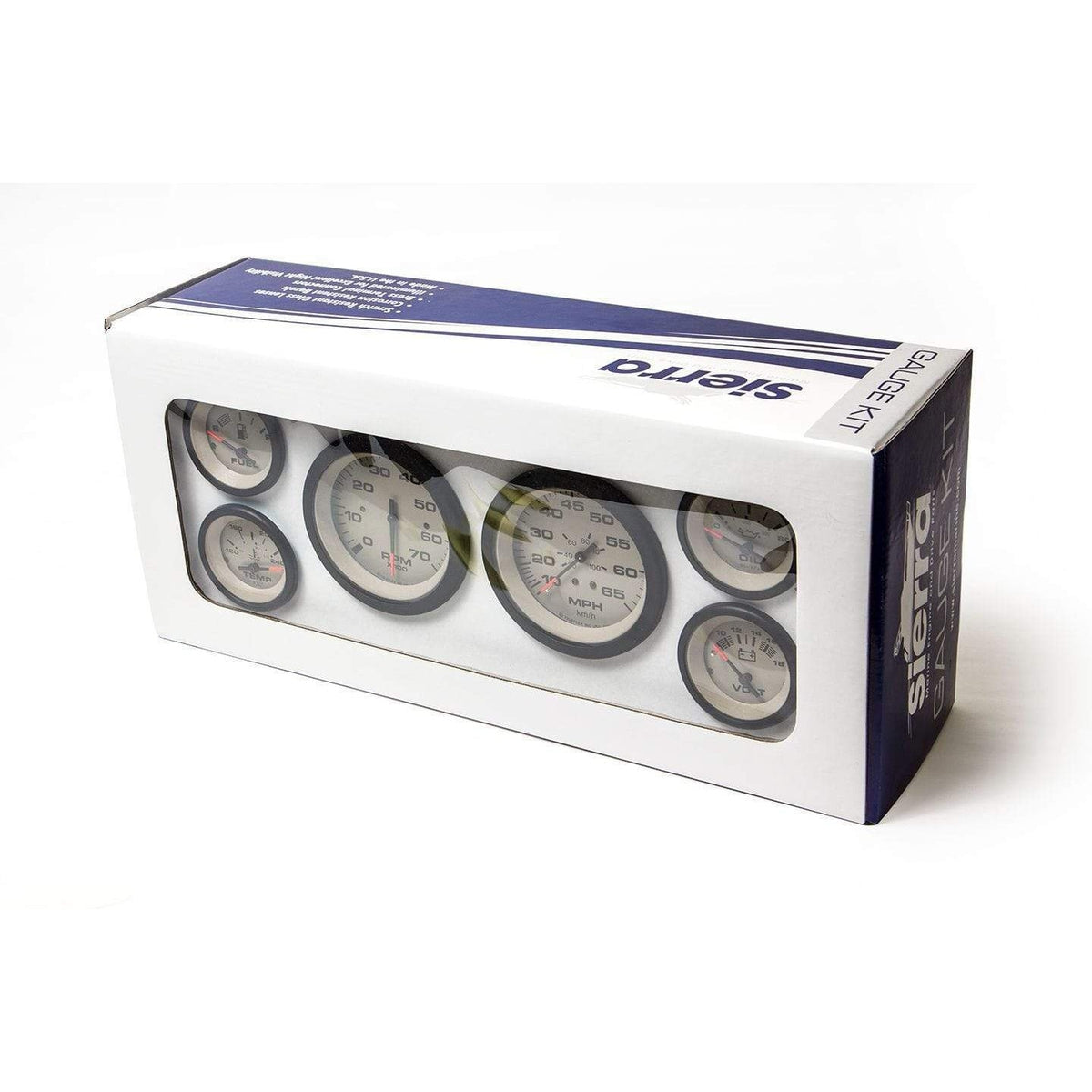 Teleflex Not Qualified for Free Shipping Teleflex Sahara 6-Gauge Set Speed Tach/Fuel/Volt/Temp/Oil/Press #65485P