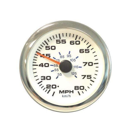 Teleflex Not Qualified for Free Shipping Teleflex Speedo Kit White Premier Pro 3" 80 MPH #65626SSFP