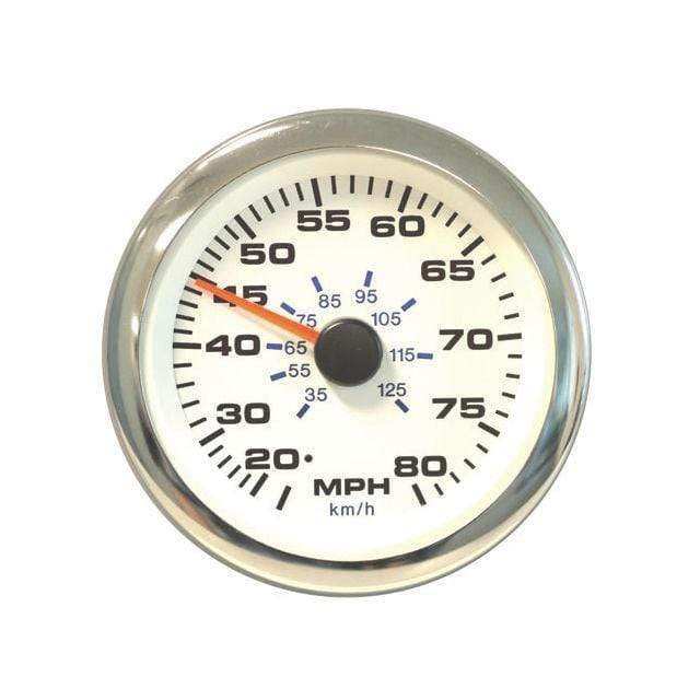 Teleflex Not Qualified for Free Shipping Teleflex Speedo Kit White Premier Pro 3" 80 MPH #65626SSFP