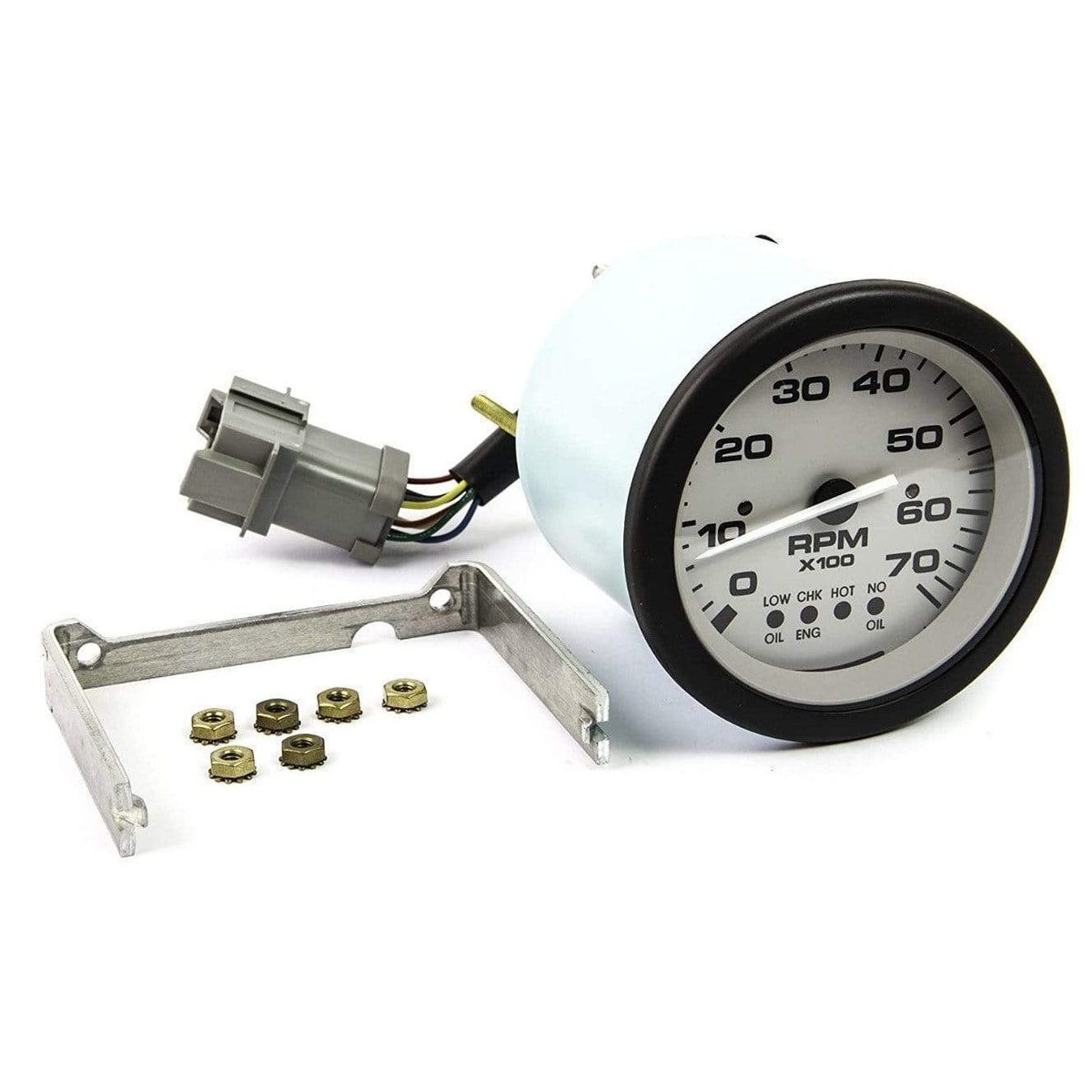 Teleflex Not Qualified for Free Shipping Teleflex Tach 7000 RPM Driftwood 3" BRP System Check #62698P