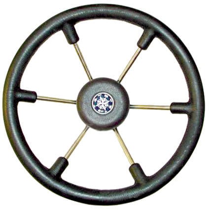 Teleflex Not Qualified for Free Shipping Teleflex Talon Wheel 14" SS 6-Spoke Black #SW56811P