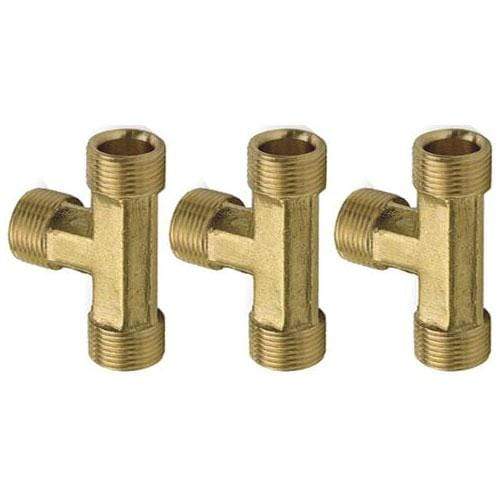 Teleflex Tee Fitting Ends 3/8" Tee 3-pk #HF5530