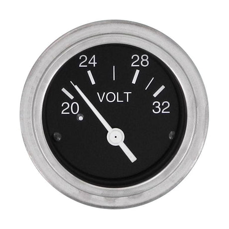 Teleflex Not Qualified for Free Shipping Teleflex Voltmeter HD Nylon 2" 20-32v #80131P