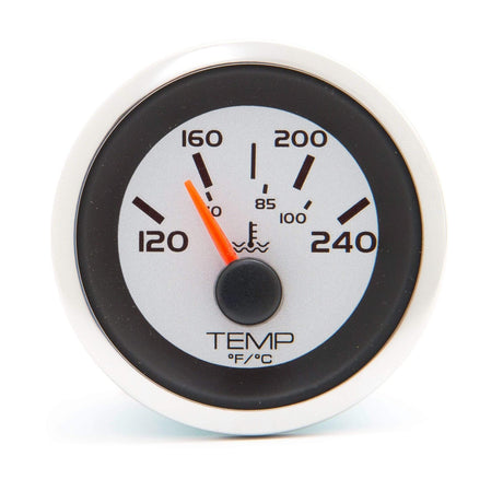 Teleflex Qualifies for Free Shipping Teleflex Water Temperature Argent 2" I/O I/B #65553P