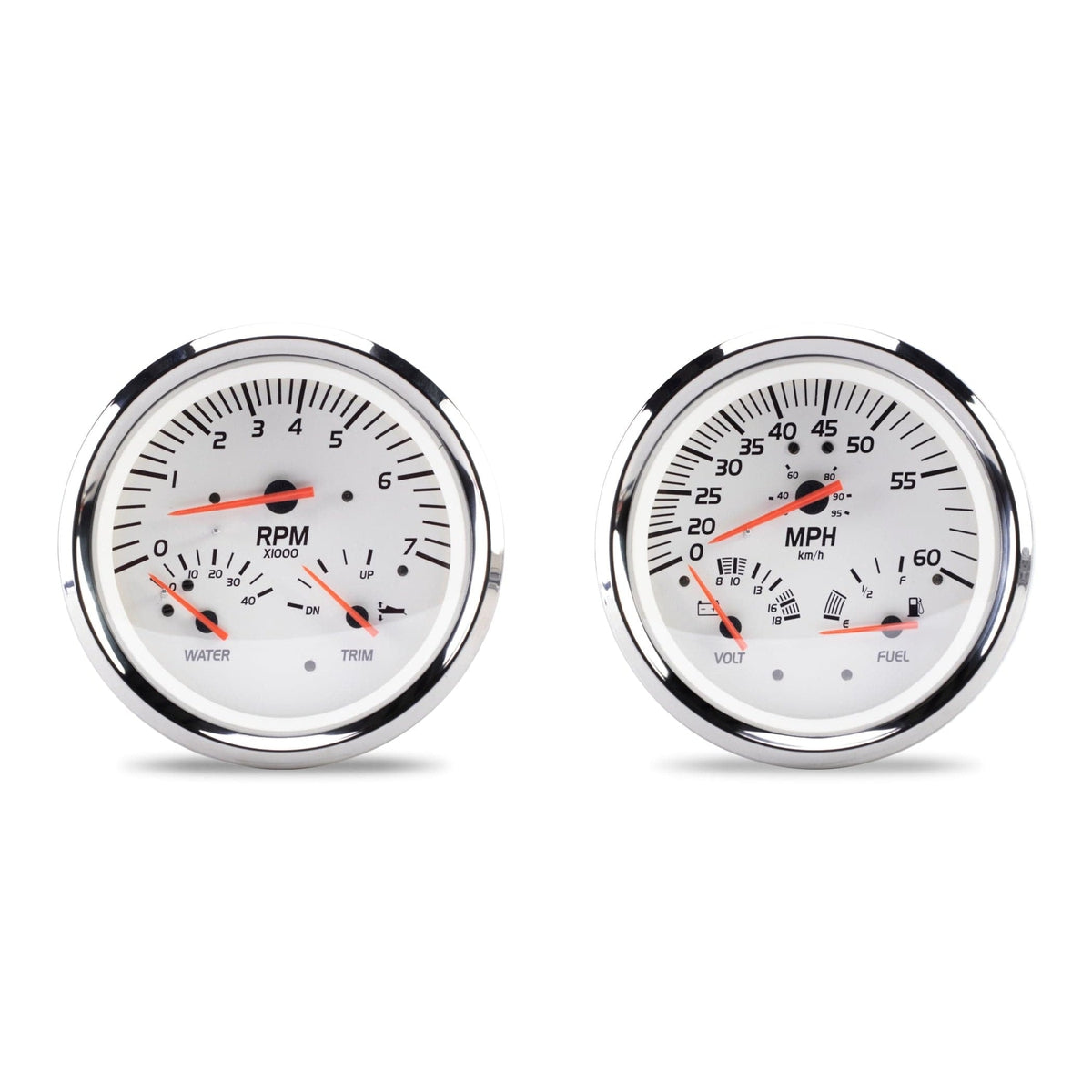 Teleflex Qualifies for Free Shipping Teleflex White Multi Gauge Kit Evirude Suzuki #21010P