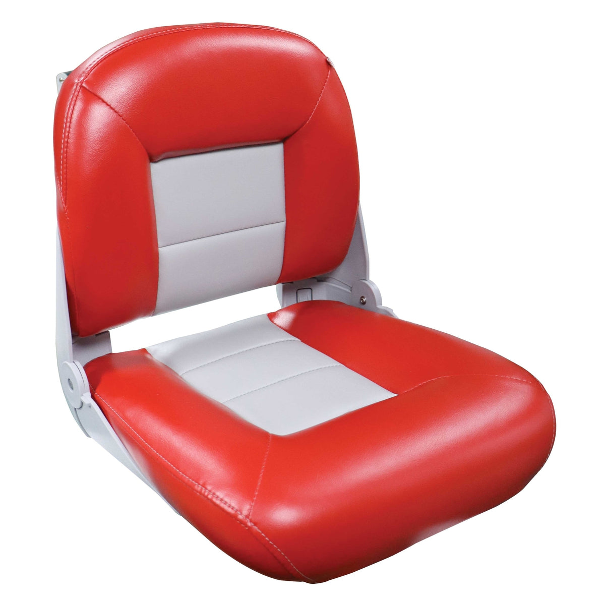 Tempress Products Qualifies for Free Shipping Tempress Navistyle Low-Back Boat Seat Red/Gray #61165