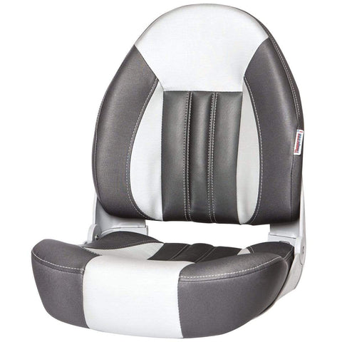 Tempress Products Not Qualified for Free Shipping Tempress Probax High-Back Orthopedic Seat Charcoal/Gray/Carbon #68452