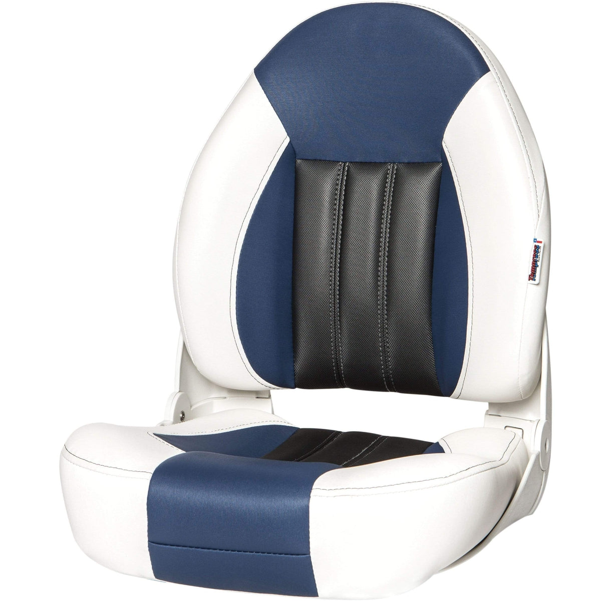 Tempress Probax High-Back Orthopedic Seat White/Blue/Carbon #68455