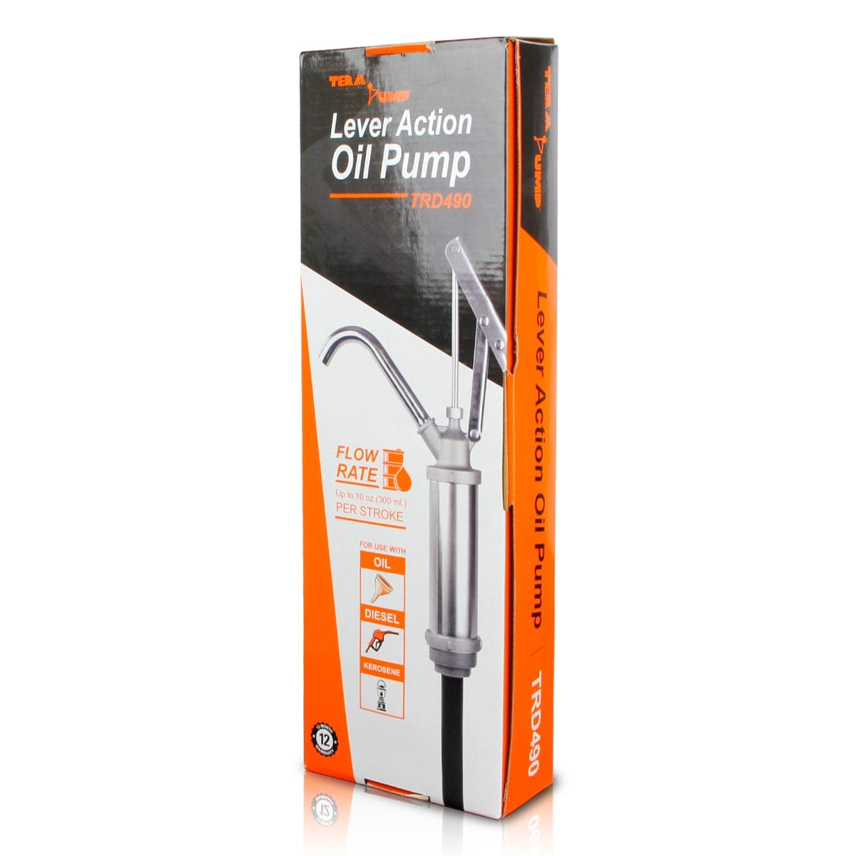 TeraPump Qualifies for Free Shipping TeraPump TRD490N Lever-Action Heavy Oil Drum Pump #20072