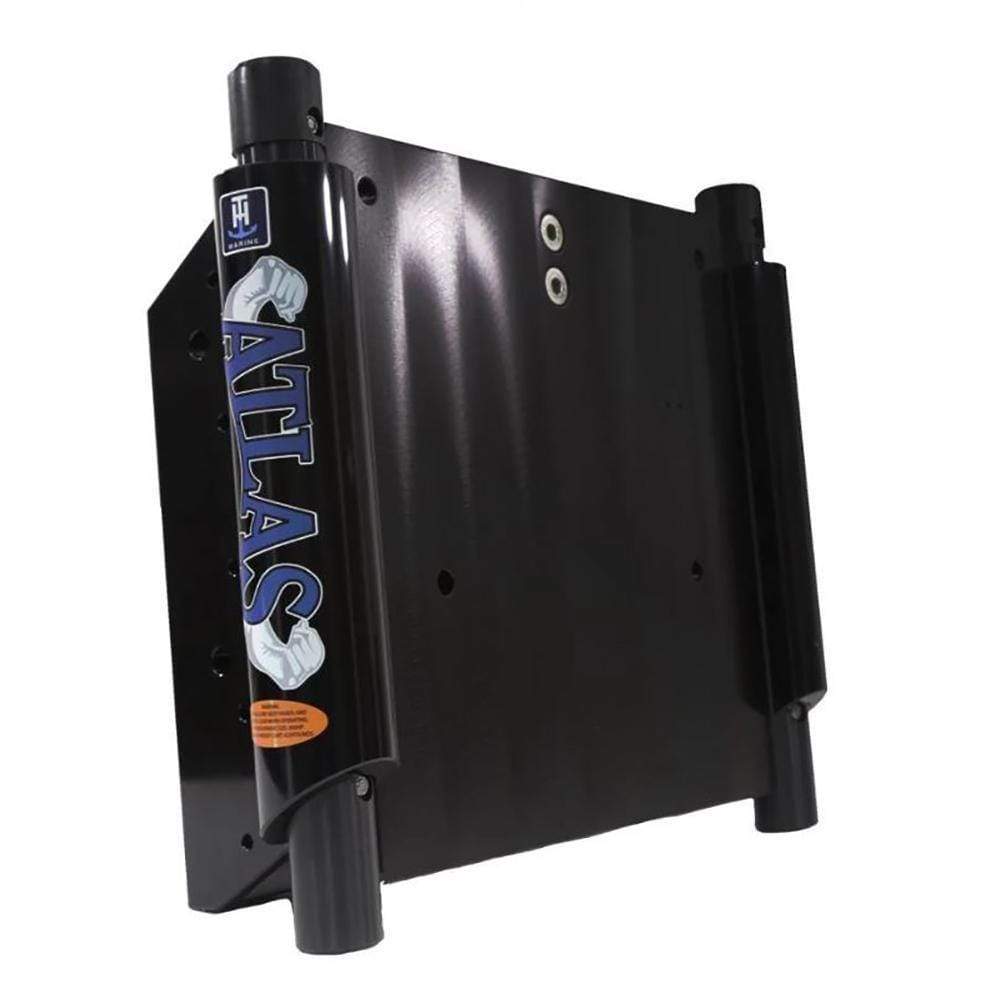 T-H Marine Not Qualified for Free Shipping TH Marine Atlas 4" Jack Plate Standard Hydraulic Black Anodized #AHJ-4V-B-DP