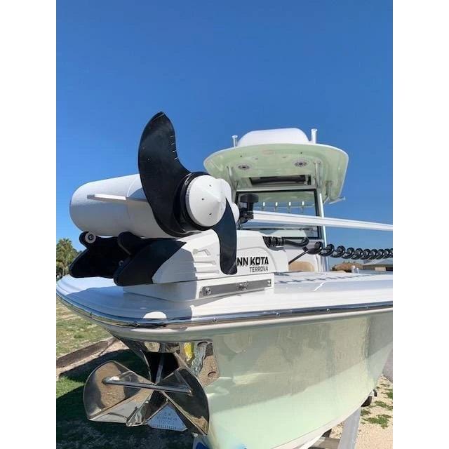 T-H Marine Qualifies for Free Shipping TH Marine G-Force Eliminator White Prop Nut for Minn Kota #GFEL-MK-W-DP