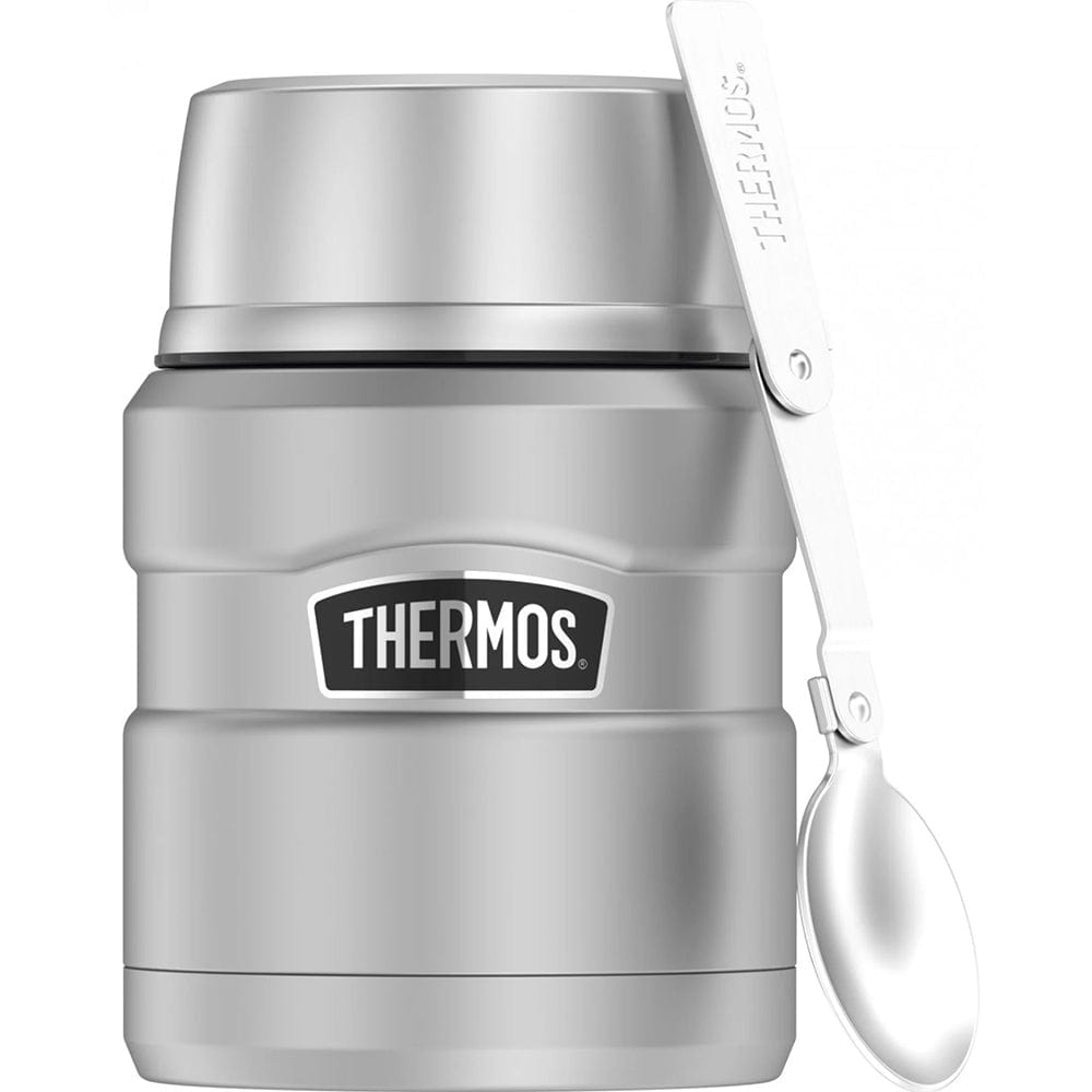 Thermos Qualifies for Free Shipping Thermos 16 oz SS Food Jar with Folding Spoon #SK3000MSTRI4