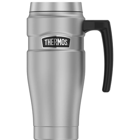 Thermos Qualifies for Free Shipping Thermos 16 oz SS Travel Mug Matte Steel #SK1000MSTRI4