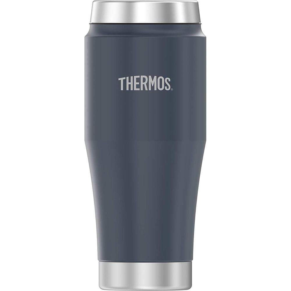 Thermos Qualifies for Free Shipping Thermos 16 oz SS Travel Tumbler Matte Dusty Blue #H1018DB4