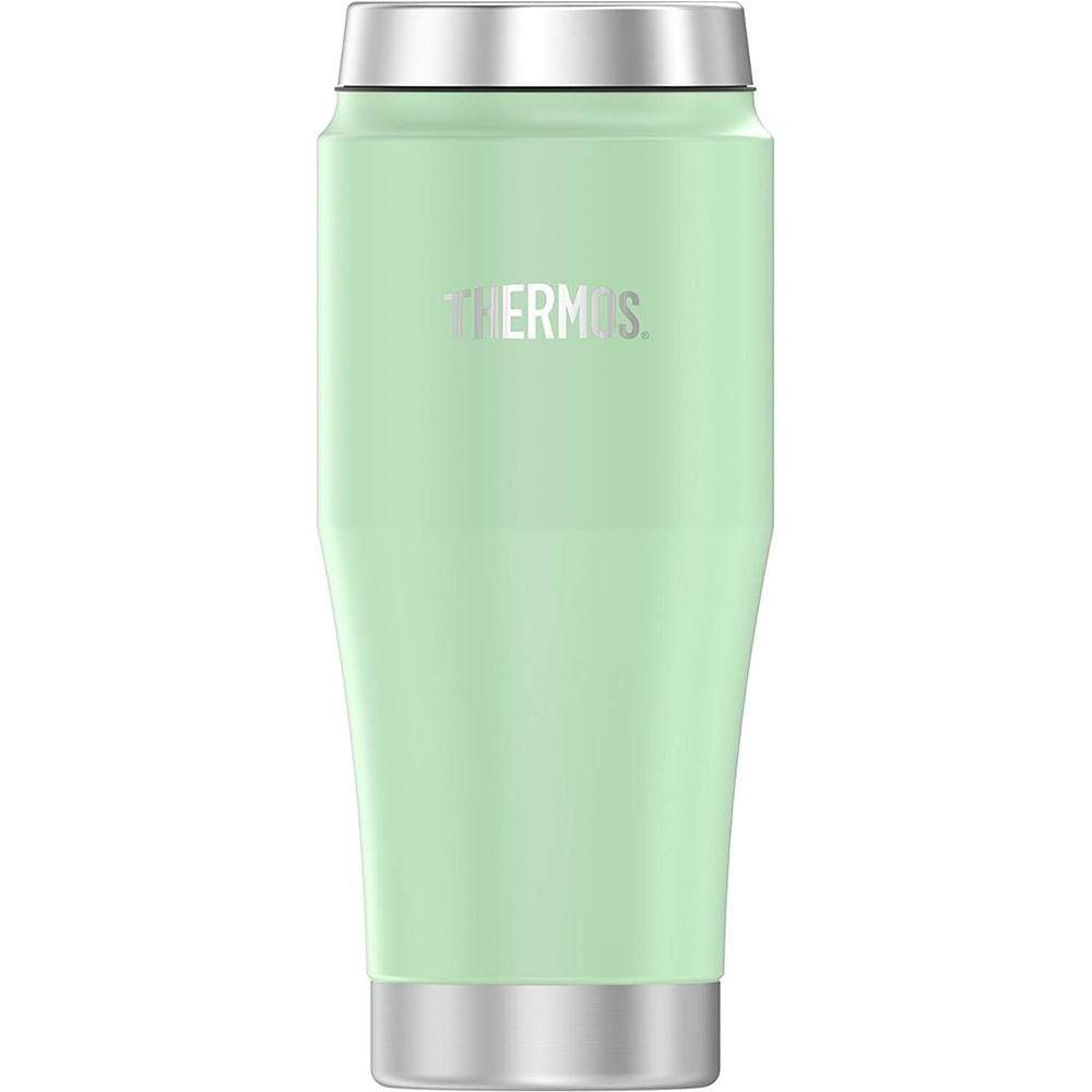 Thermos Qualifies for Free Shipping Thermos 16 oz SS Travel Tumbler Matte Frosted Mint #H1018FM4